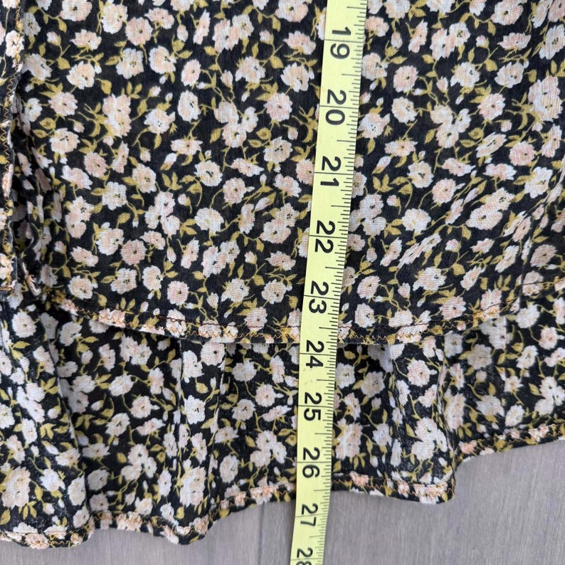 Anthropologie Holding Horses overhemd met bloemenprint en knoopsluiting Maat S afbeelding 6
