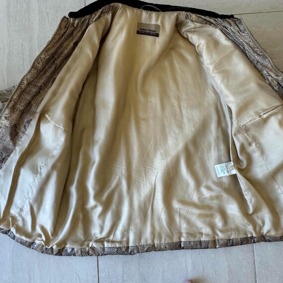 Gerry Weber Edition Chic Python Print Jacket Size… - image 9