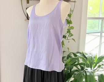 STARK X Lavender Sleeveless Tank Top Size S