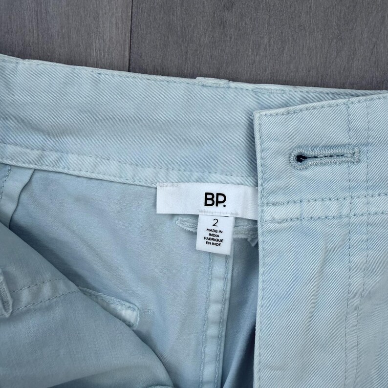 BP Urban Outfitters Light Blue Cargo Pants Size 2 image 2