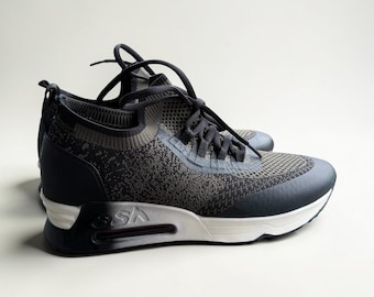 Ash Low Top Knit Lifting Sneakers Size 40