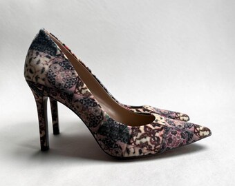 Sam Edelman Velvet Pointed Toe High Heel Pumps Size 9.5