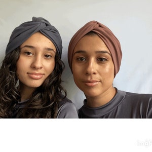 Ribbed Summer turban cap