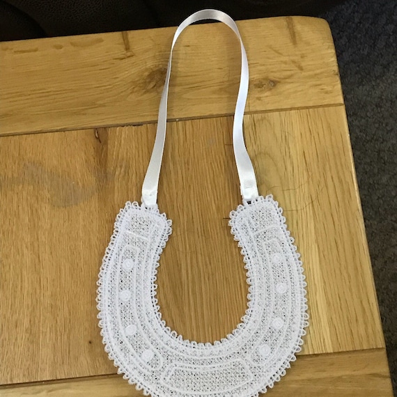 Wedding Horseshoe Lace Good Luck Bride Present Good Etsy UK