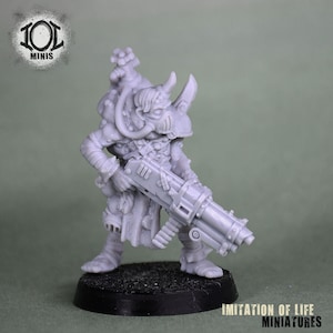 Squeakley il tumore mutante: miniatura in resina post-apocalittica (IOL Minis)