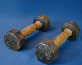 pair of dumbbells 1930