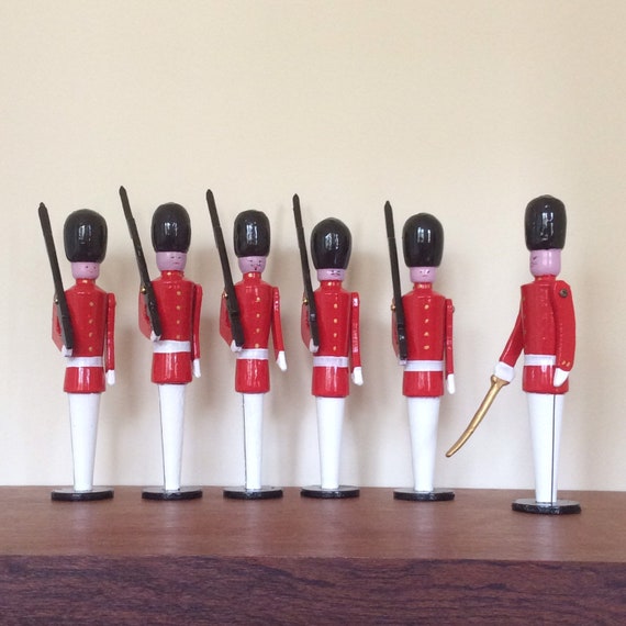 wooden toy soldiers