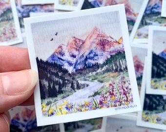 Maroon Bells Decal Sticker