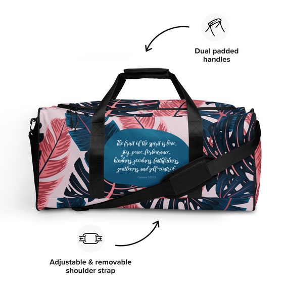 Fruit of the Spirit Christian Duffle 