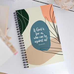 If God is For Us, Christian Notebook, Romans 8:31