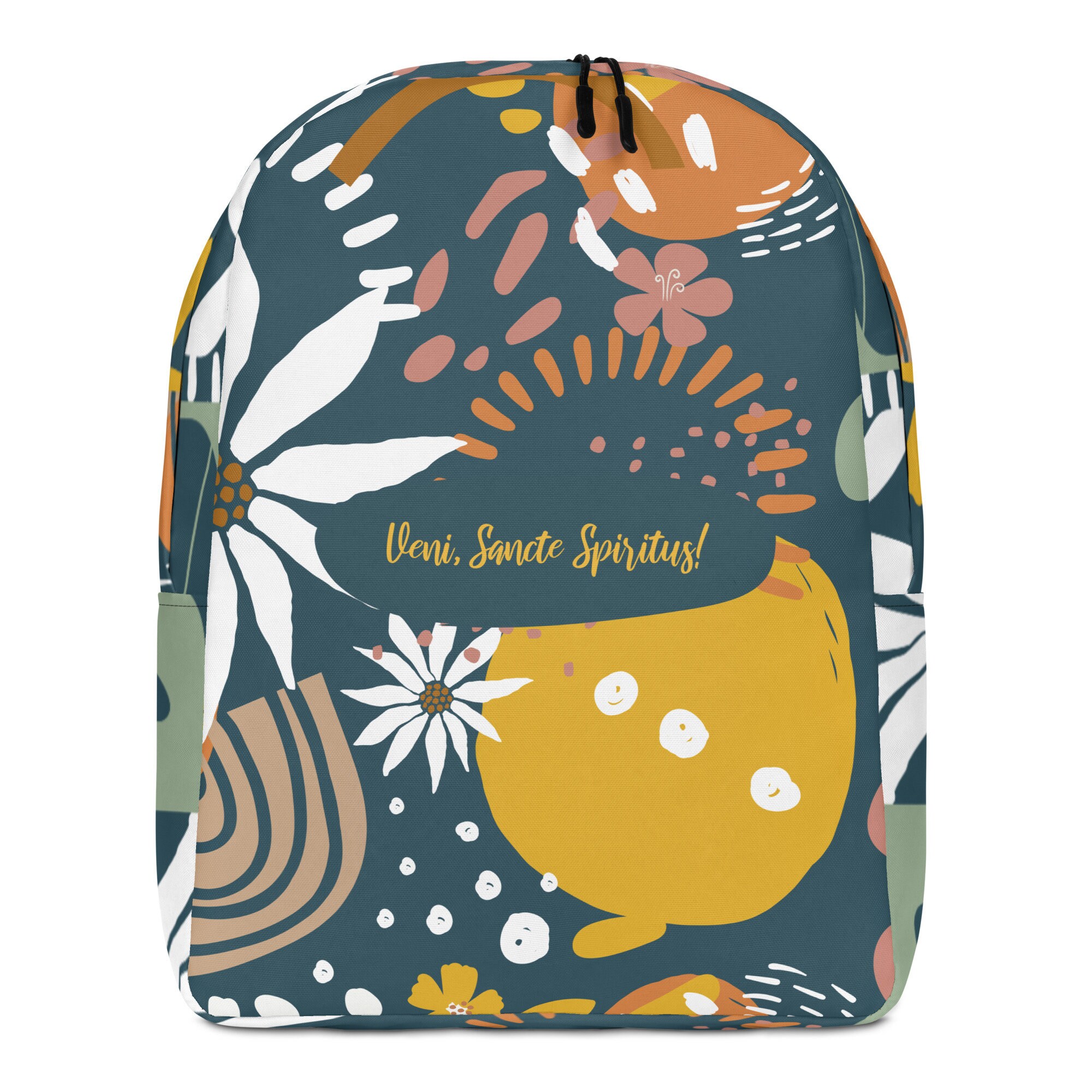 Veni Sancte Spiritus Catholic Backpack Catholic School Bag Catholic Catholic Woman Catholic Girl Backpack Rucksack Back Pack Etsy