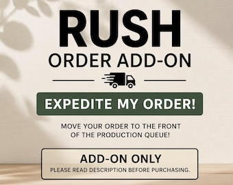 Rush Order Processing Fee for xShesCrafty Shop Items