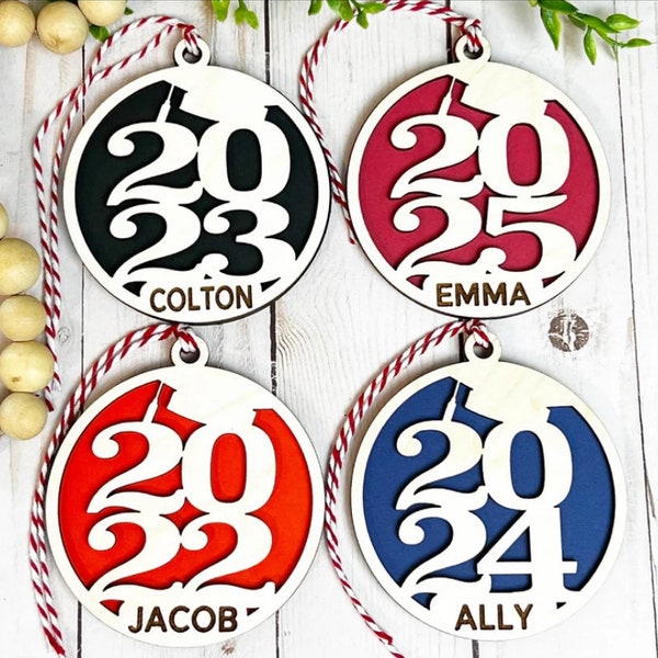 Class of 2024 Ornament Etsy