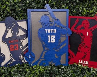 Personalized Sports and Activity Signs: Laser Cut, Hand Painted 50+sports & activities available
