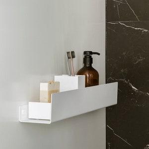 Bathroom Practical Storage, Non-drilling Suction Cup Type Wall-mounted Shelf