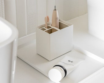 Modern White cup for  electric toothbrushes ETRICO ,  Electric Toothbrush Holder, bathroom accessories, bath cup, dabstory