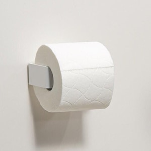 Modern White Toilet Paper Holder Hoolio, Bathroom accessories set, Minimalist toilet paper holders to modern bathroom, DABSTORY