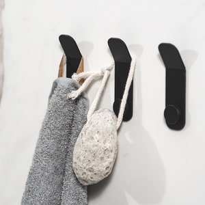Modern black towel hooks sale