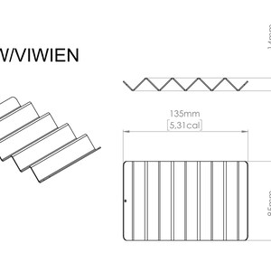 Porte-savon moderne noir pour savon en barre, design moderne, distributeur de savon avec drainage de l'eau image 9