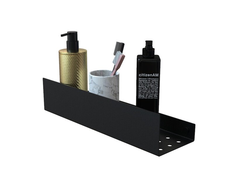 Black DOCIA Shower Shelf Etsy