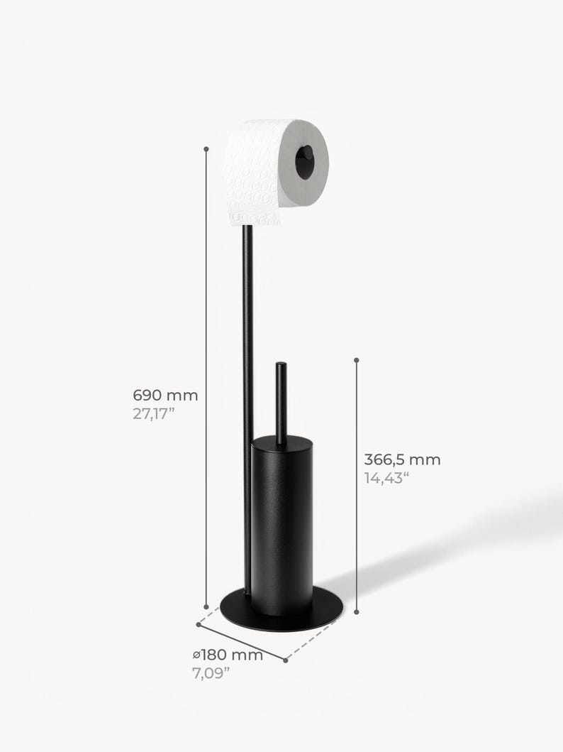 DABSTORY TORIA Toilet Brush and Paper Holder - Thumbnail 4