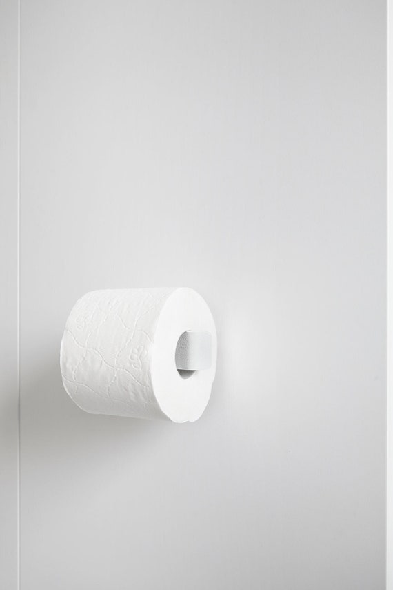 Screwless toilet roll holder deals