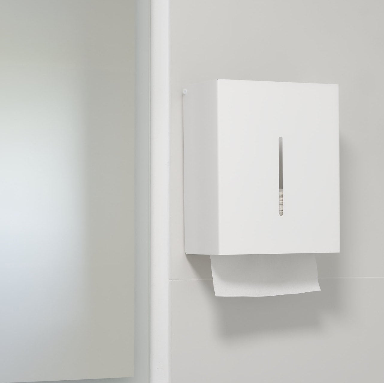 Paper towel holder white sale
