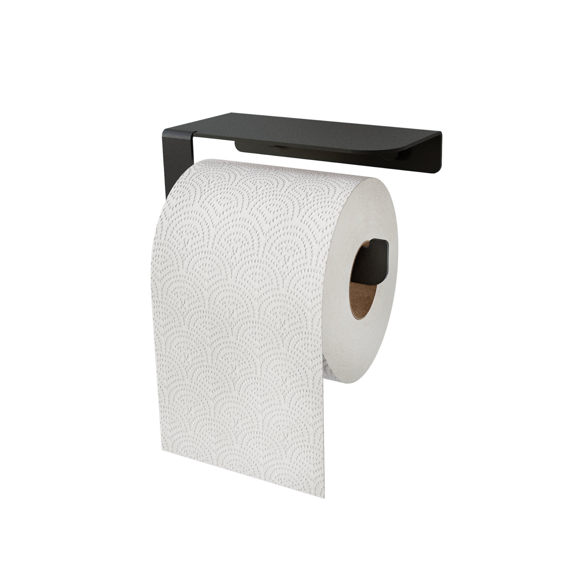 Modern Farmhouse Black Toilet Paper Holder DIARA Bathroom | Etsy Canada