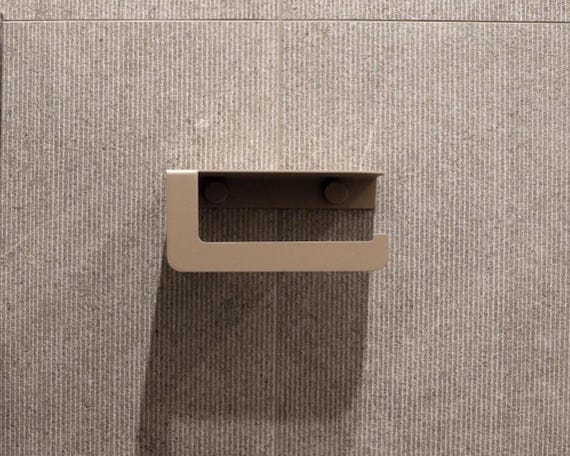Modern Farmhouse beige Toilet Paper Holder DIARA, Bathroom accessories set, Minimalist toilet paper holders to modern bathroom, DABSTORY