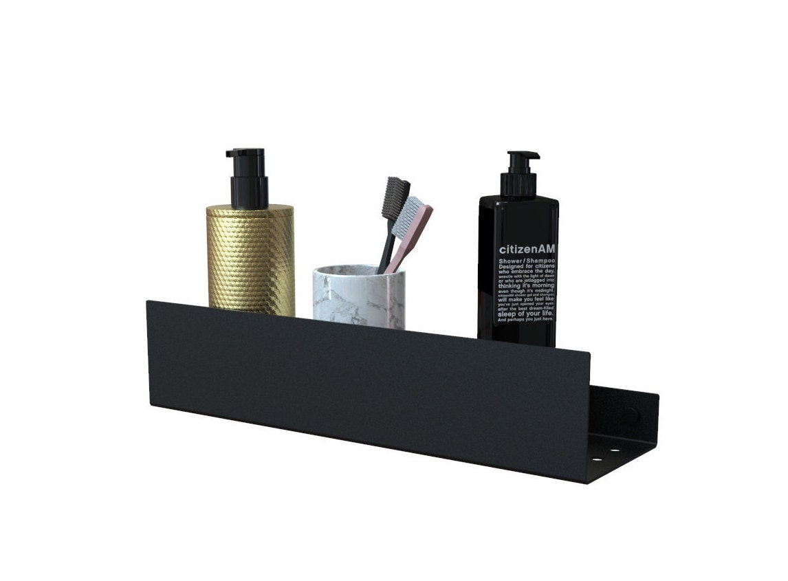 Black DOCIA Shower Shelf Etsy