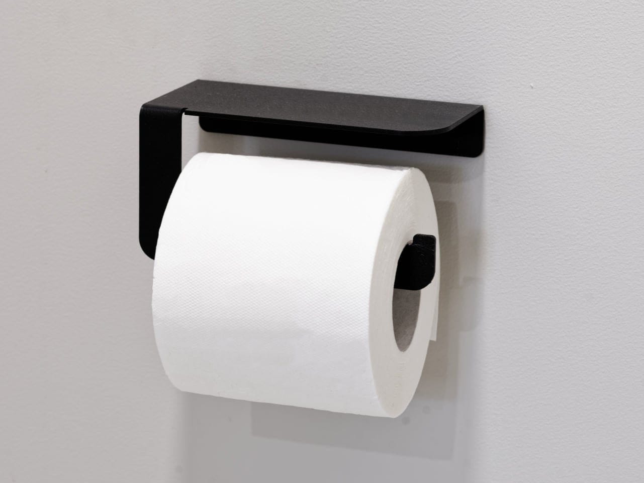 Modern Toilet Paper Holder, White Toilet Paper Stocker, Reserve Holder  Bathroom Storage Extra Toilet Paper Stand Freestanding Roll ELPO 