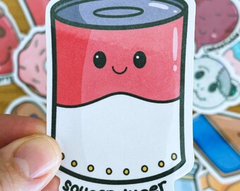 Super Duper Soup Can Vinyl Sticker