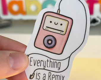 Everything is a Remix Vinyl Sticker