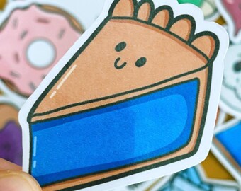Blueberry Pie Vinyl Sticker