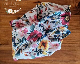 Floral Bento Japanese Cotton Bread Bag – Eco-Friendly Zero Waste Living - Choose your own design