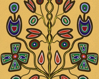 Anishinaabe florals