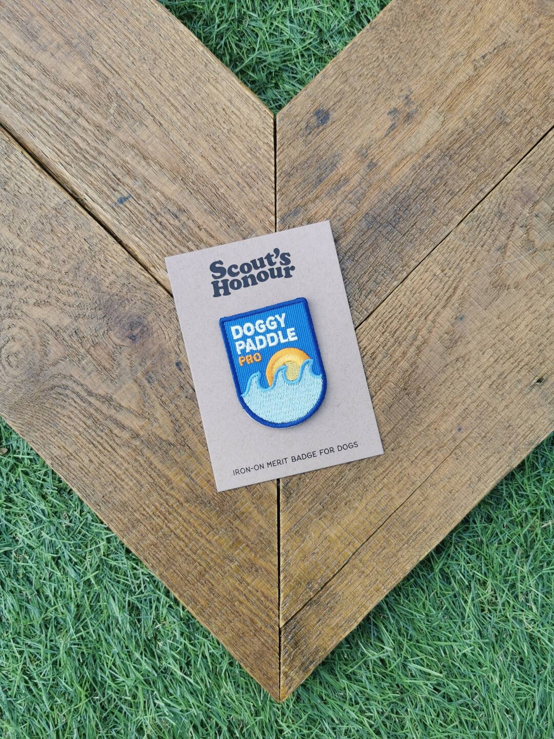 Merit Badge Doggy Paddle Pro Etsy