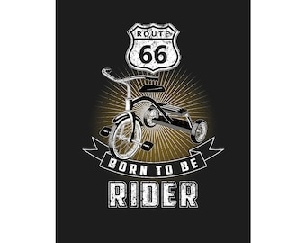 Born To Be Rider JPG, digital download for Home decor, printable art, wall art, digital print, poster and t-shirt