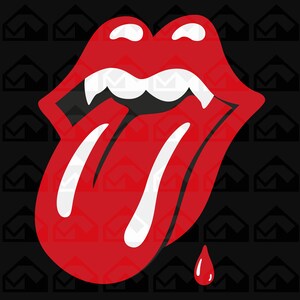 Tongue and lips Svg, Red Lips svg, Sexy Mouth svg