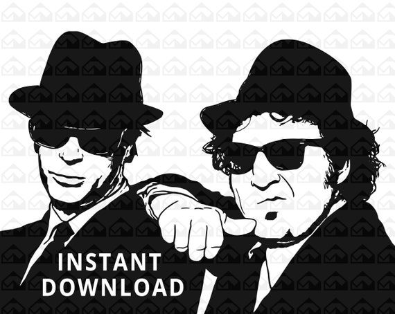 The Blues Brothers- Svg, Png, Jake and Elwood - Etsy