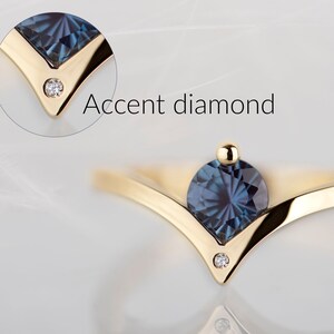 Adding a diamond to the chevron ring