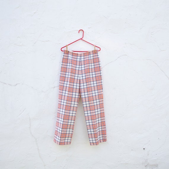 plaid pants | 70s | sz | vintage