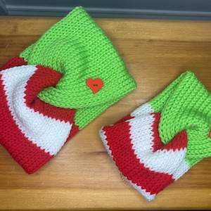 Grinch Winter Headband- Earwarmer