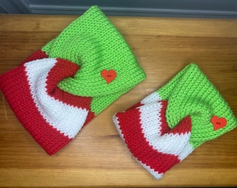 Grinch Headband- Earwarmer