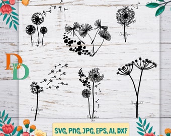Download Free Free Dandelion Svg Etsy SVG Cut Files