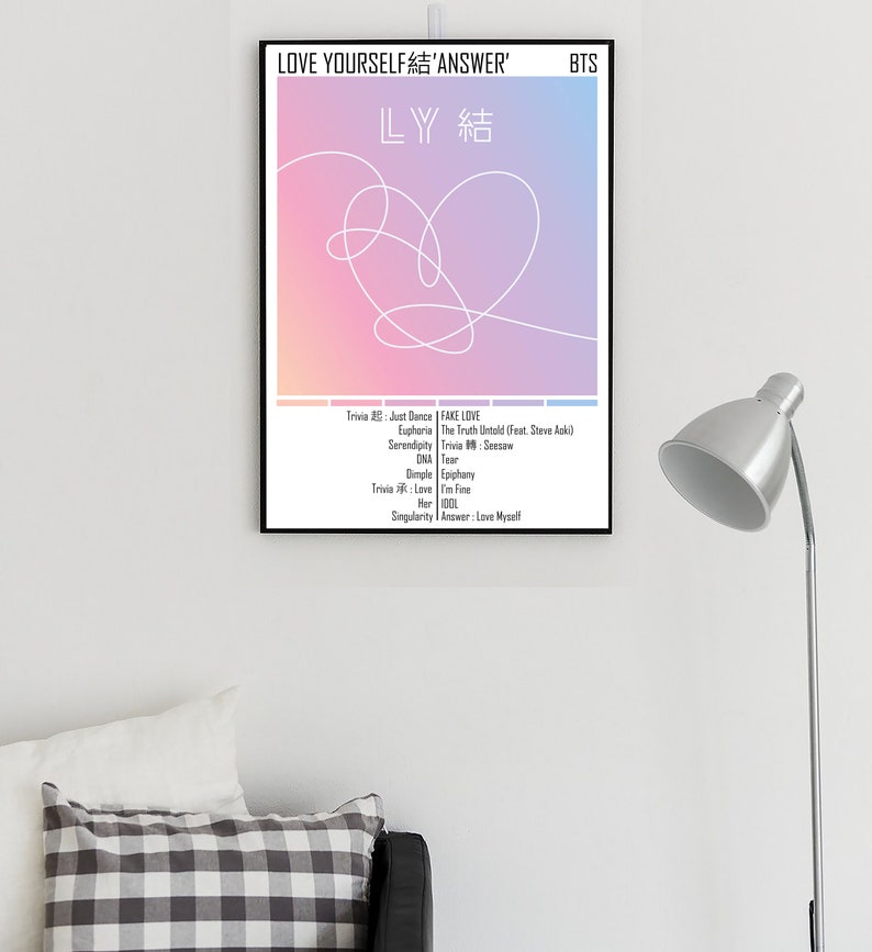 BTS Love Yourself Answer Album Cover Poster-Instant Download | Etsy