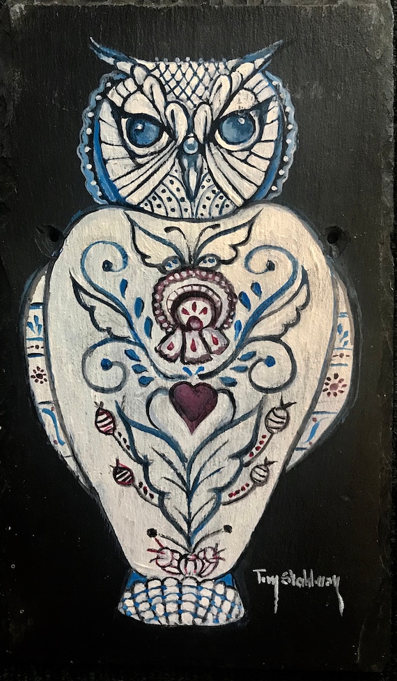 Folk Art Owl