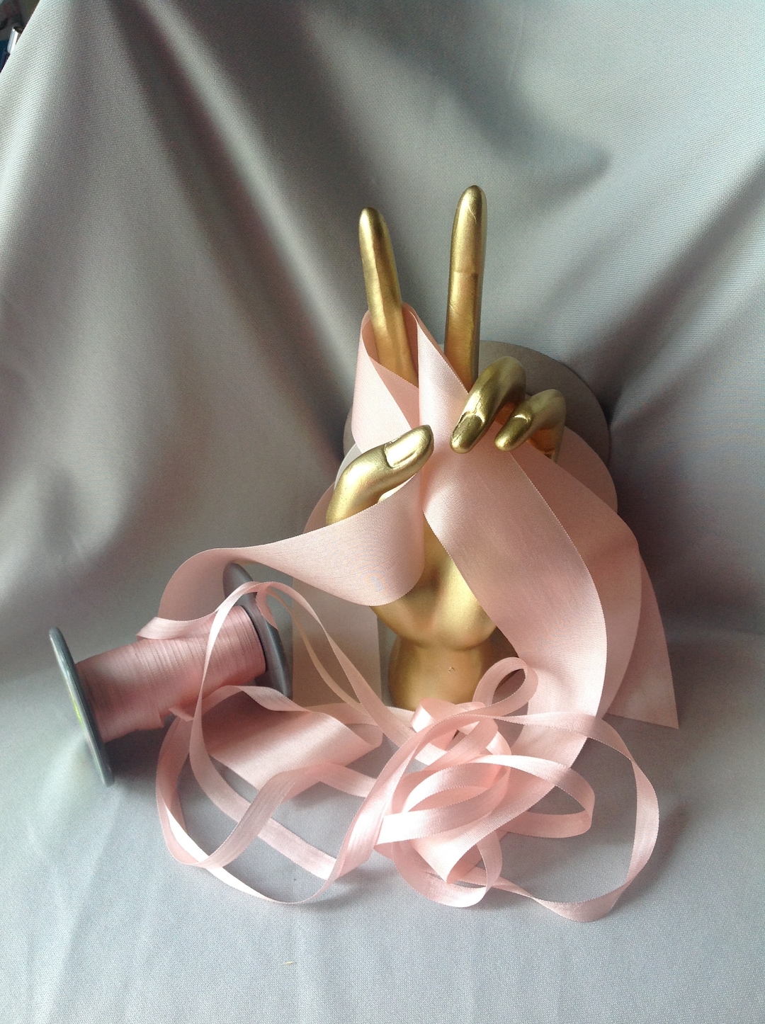 2, 4, 7, 13 & 32 Mm, Silk Ribbon, LT DUSTY ROSE, #157, Made in