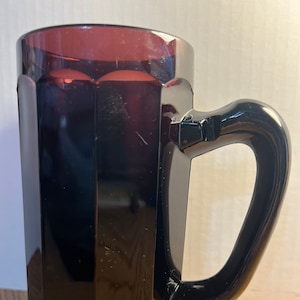Cambridge? Glass Amethyst 12 Oz Beer Mug
