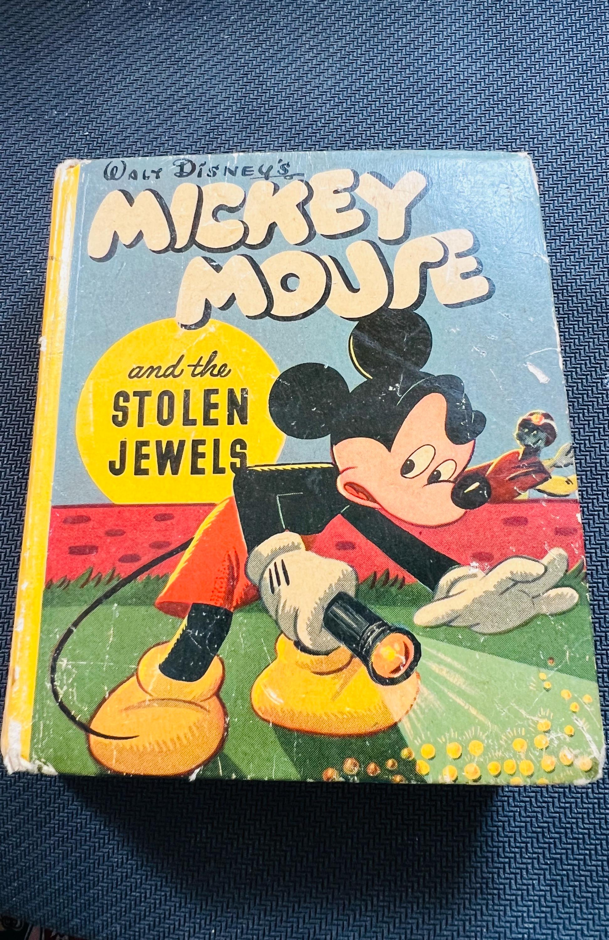 Mickey Mouse and the Stolen Jewels, Walt Disney Better Little Book